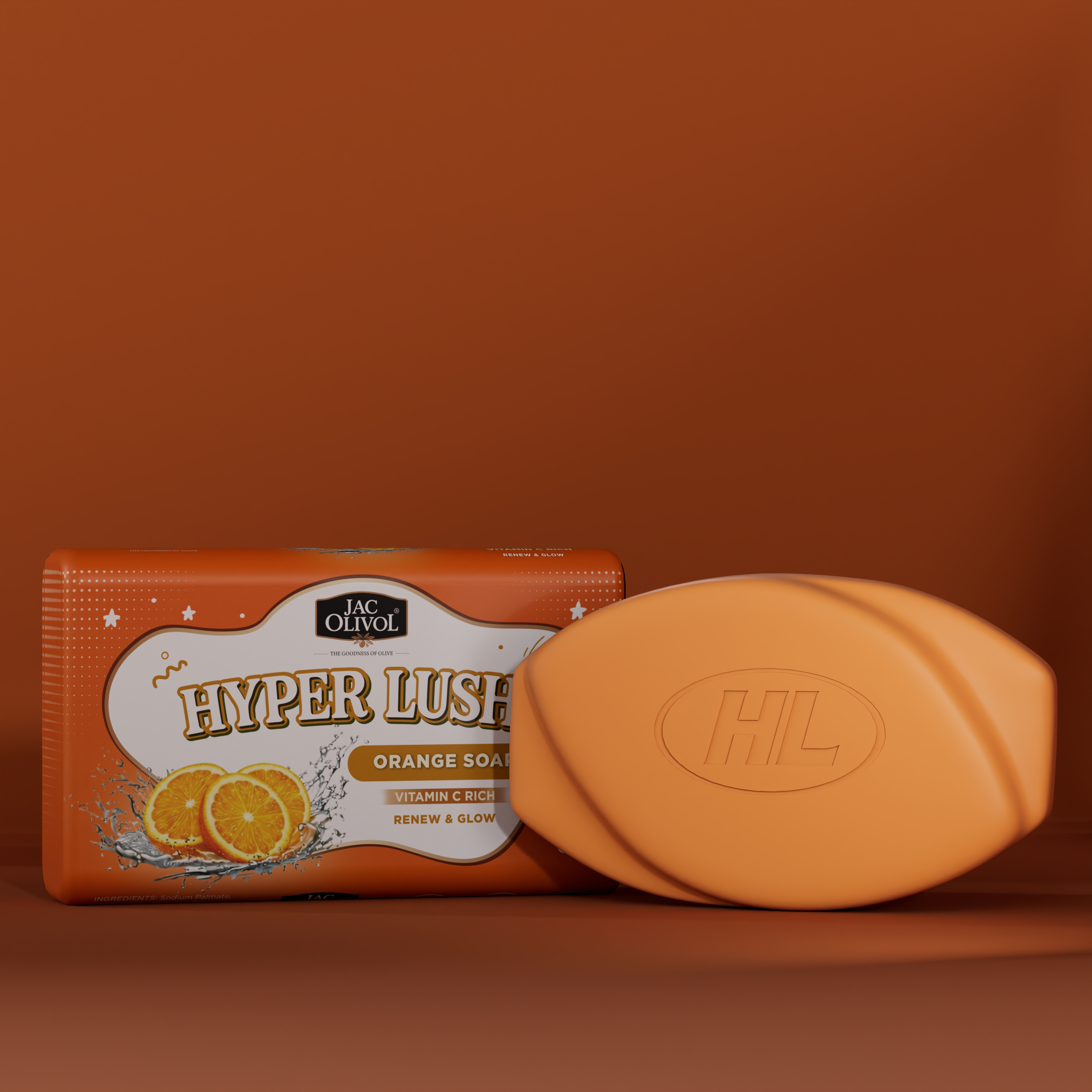 Hyper Lush Orange Soap