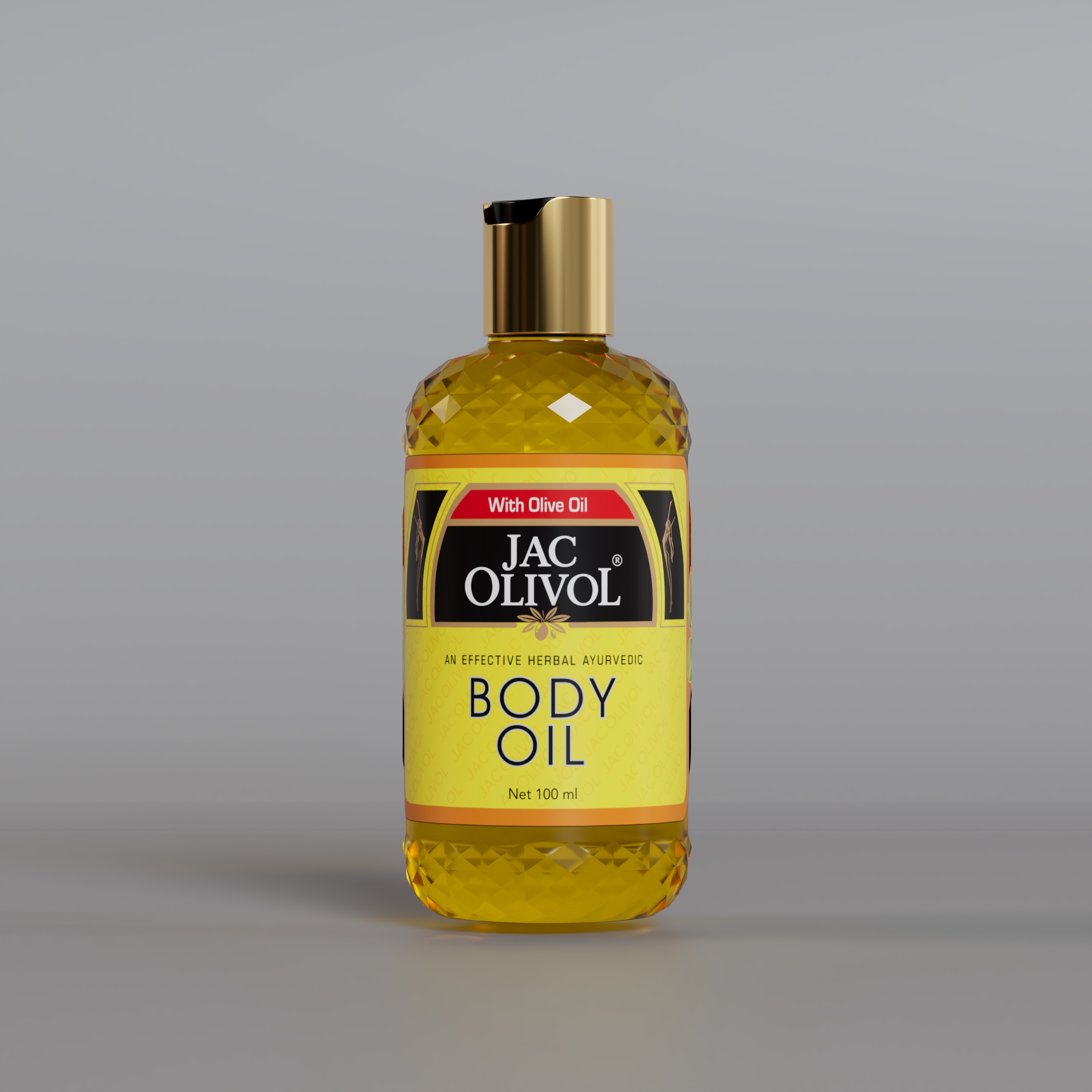 Jac Olivol Herbal Ayurvedic Body Oil 100ml