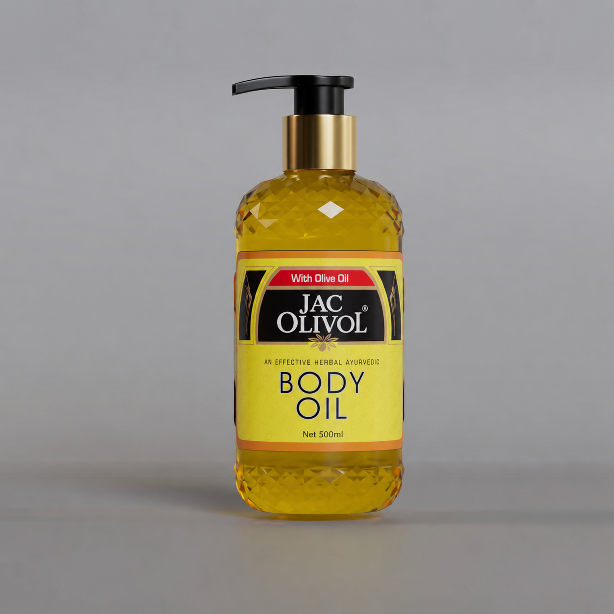 Jac Olivol Herbal Ayurvedic Body Oil 500ml
