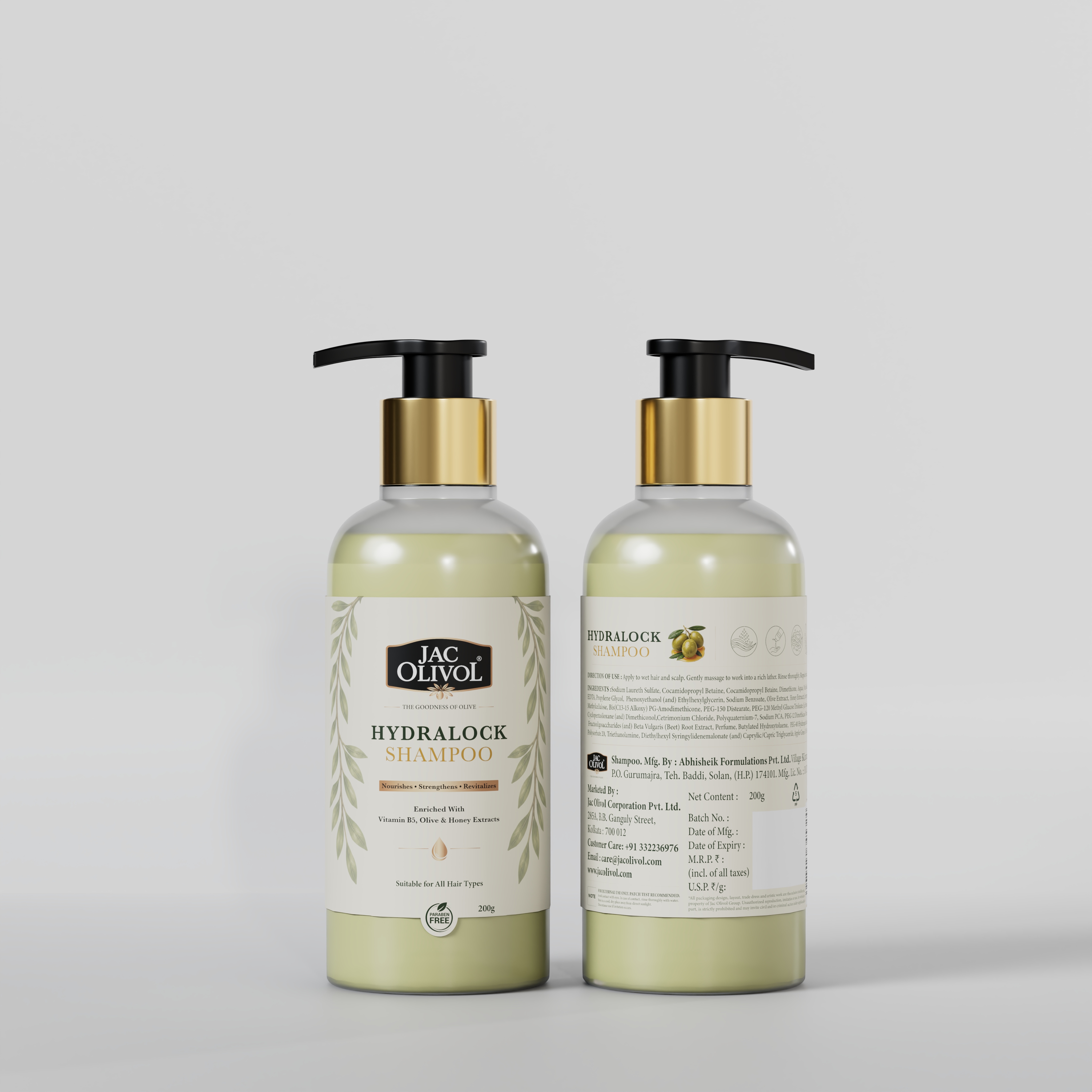 Jac Olivol Hydralock Shampoo